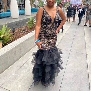 Formal mermaid dress